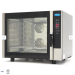  Φούρνος συνδυασμένου ατμού - Χωράει 6 δίσκους (1/1 GN / 60 x 40 cm) - Ψηφιακή οθόνη - 400V